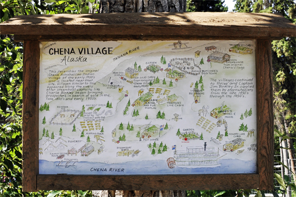 Chena Village map